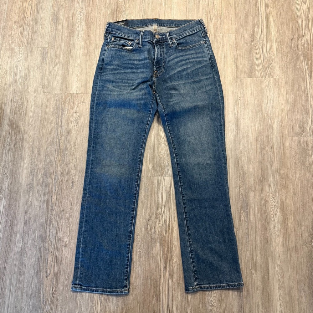 Abercrombie & Fitch Mens 29x30 Kennan Straight Stretch Jeans